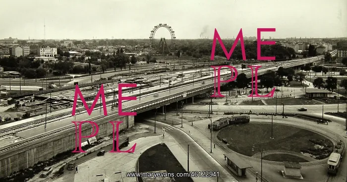 : The Praterstern Vienna 2 - About 1955 : The Praterstern Vienna 2 - About 1955