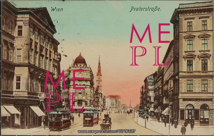 : Praterstrasse in Vienna : Praterstrasse in Vienna