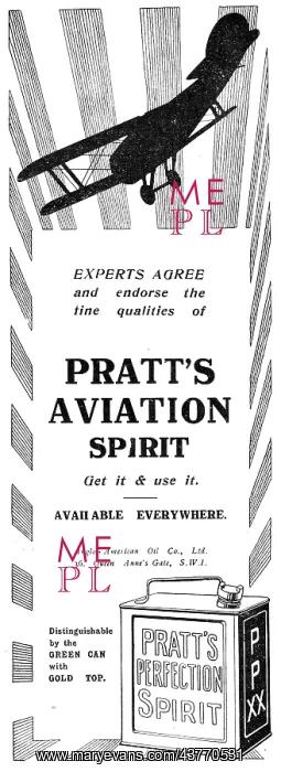: Pratts Aviation Spirit : Pratts Aviation Spirit