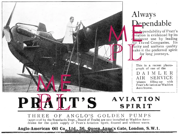 : Pratts Aviation Spirit : Pratts Aviation Spirit