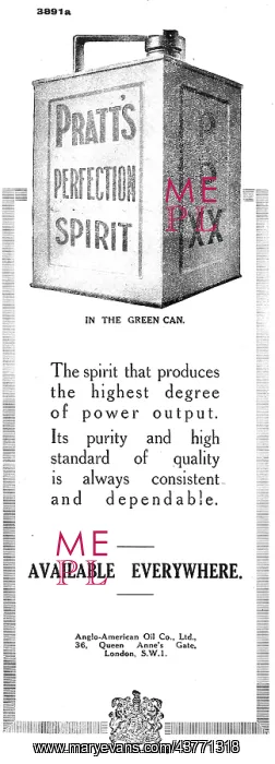 : Pratts Perfection Motor Spirit : Pratts Perfection Motor Spirit
