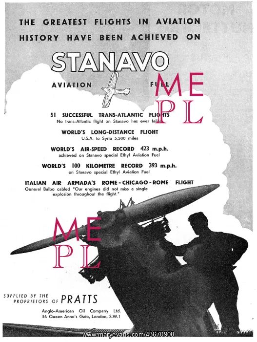 : Pratts Stanavo Aviation Fuel Achievements : Pratts Stanavo Aviation Fuel Achievements