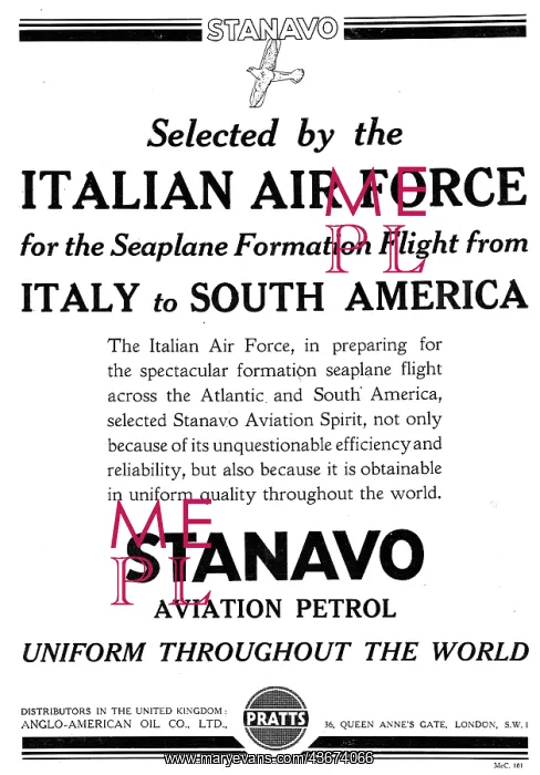 : Pratts Stanavo Aviation Spirit : Pratts Stanavo Aviation Spirit