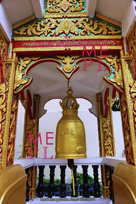 : Prayer Bell, Wat Prathat Doi Suthep temple, Chiang Mai : Prayer Bell, Wat Prathat Doi Suthep temple, Chiang Mai