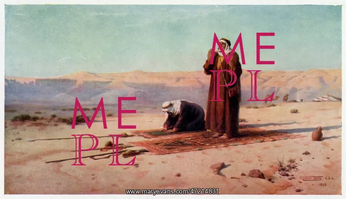 : PRAYER IN THE DESERT : PRAYER IN THE DESERT