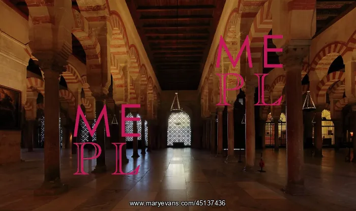 : Prayer Hall, Cathedral-Great Mosque, Cordoba : Prayer Hall, Cathedral-Great Mosque, Cordoba