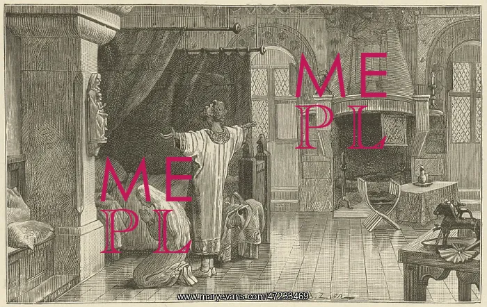 : PRAYING, MEDIEVAL : PRAYING, MEDIEVAL