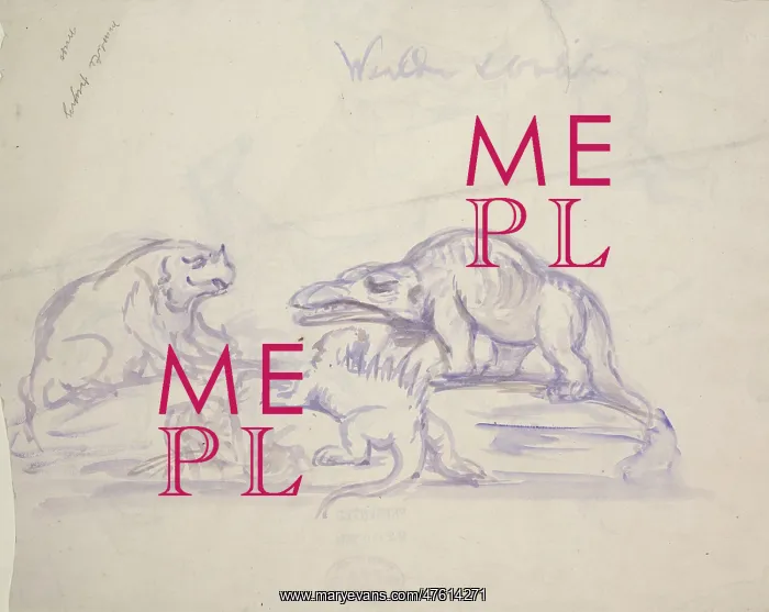 : Pre-historic creatures by Benjamin Hawkins : Pre-historic creatures by Benjamin Hawkins