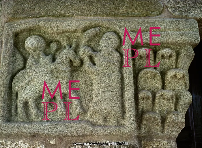 : Pre-Romanesque Art. Spain. Galicia. Church of San Gines in F : Pre-Romanesque Art. Spain. Galicia. Church of San Gines in F