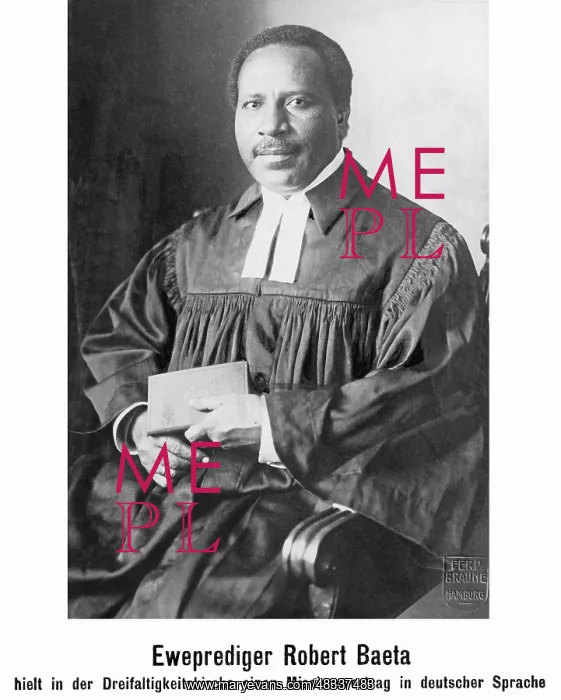: Preacher Robert Baeta, 1924 : Preacher Robert Baeta, 1924