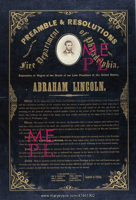 : Preamble & resolutions adopted by the Fire Department of Phi : Preamble & resolutions adopted by the Fire Department of Phi