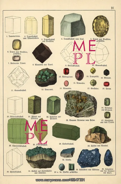 : Precious stones and crystals including topaz, almandine, etc : Precious stones and crystals including topaz, almandine, etc