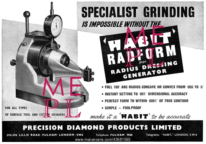 : Precision Diamond : Machine Tools. Radform Radius Generator : Precision Diamond : Machine Tools. Radform Radius Generator