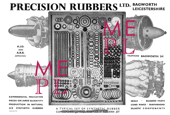 : Precision Rubbers AID & ARB Approved Rubber Components : Precision Rubbers AID & ARB Approved Rubber Components
