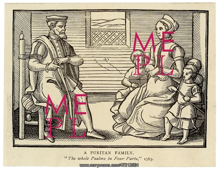 : PREGNANT PURITAN, 1563 : PREGNANT PURITAN, 1563