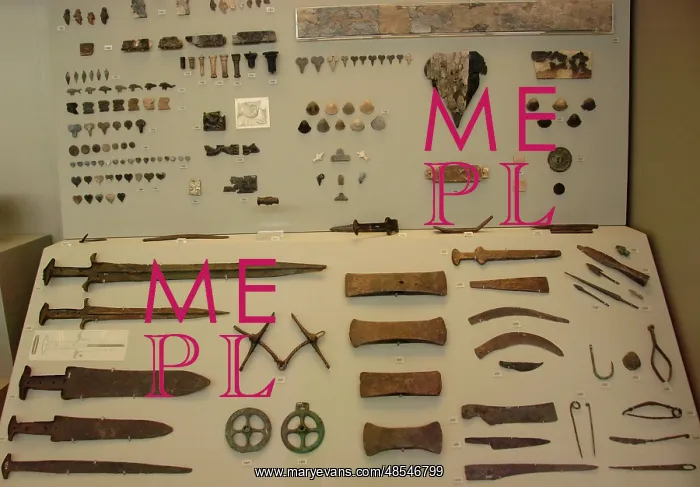 : Prehistoric Art. Age of Metals. Greece. Different types of k : Prehistoric Art. Age of Metals. Greece. Different types of k