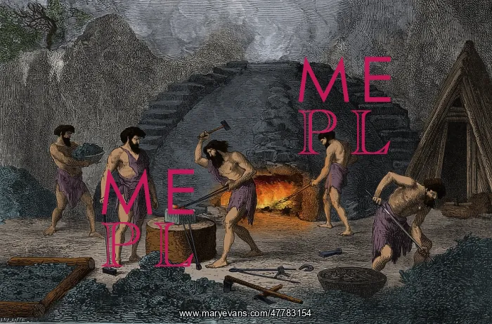 : Prehistoric Man, Iron Age Blacksmiths : Prehistoric Man, Iron Age Blacksmiths