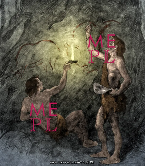 : Prehistoric Man, Stone Age Cave Dweller : Prehistoric Man, Stone Age Cave Dweller