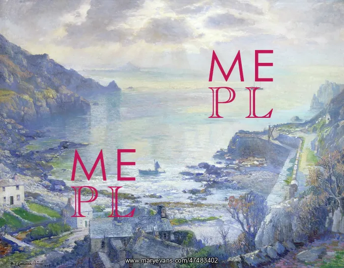: Prelude to Day ' Lamorna Cove : Prelude to Day ' Lamorna Cove