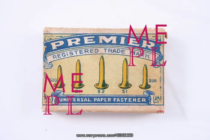 : Premier Universal Paper Fastener box : Premier Universal Paper Fastener box