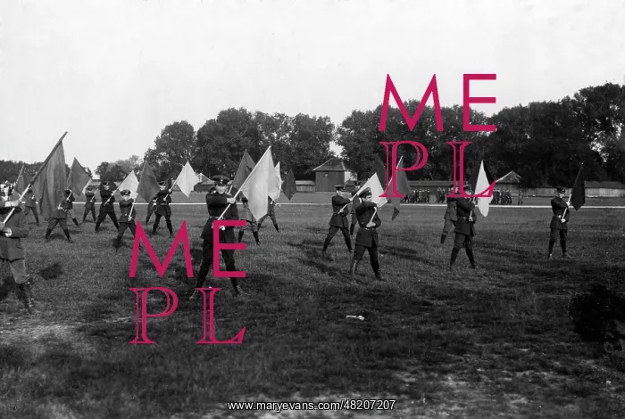 : Premilitary exercise, 1918 : Premilitary exercise, 1918