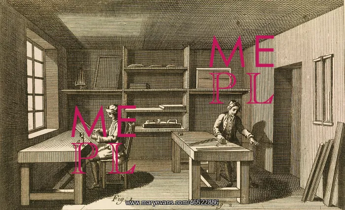 : Preparation of the Encyclopedia. Plate of the : Preparation of the Encyclopedia. Plate of the