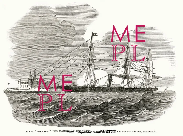 : Preparations for Crimean War, The Baltic Fleet - HMS Miranda : Preparations for Crimean War, The Baltic Fleet - HMS Miranda