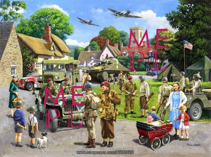 : Preparations for D-Day - WWII : Preparations for D-Day - WWII
