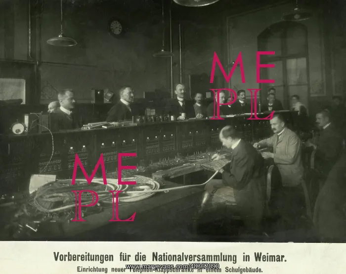 : Preparations for the National Assembly in Weimar, 1919 : Preparations for the National Assembly in Weimar, 1919