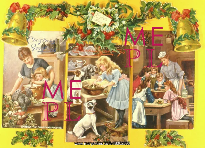 : Preparing the Christmas meal : Preparing the Christmas meal