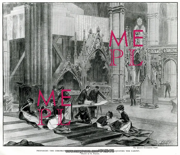 : Preparing the original date for Coronation 1902 : Preparing the original date for Coronation 1902