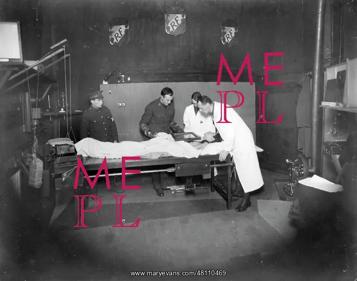: Preparing patient for X-ray : Preparing patient for X-ray