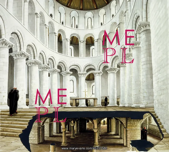 : The presbytery and crypt at St Augustine's Abbey : The presbytery and crypt at St Augustine's Abbey