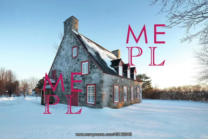 : Presbytery, Deschambault, Chemin du Roy, Quebec, Canada : Presbytery, Deschambault, Chemin du Roy, Quebec, Canada