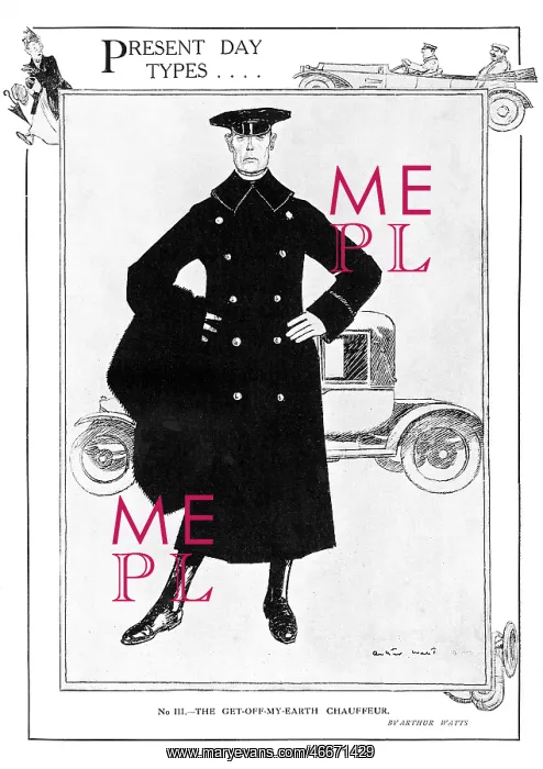 : Present Day Types - the Get-Off-My-Earth Chauffeur : Present Day Types - the Get-Off-My-Earth Chauffeur