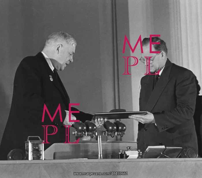 : Presentation of the International Lenin Prize : Presentation of the International Lenin Prize