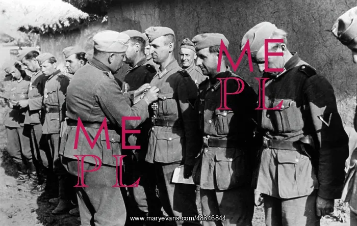 : Presentation of the Iron Cross, 1941 : Presentation of the Iron Cross, 1941