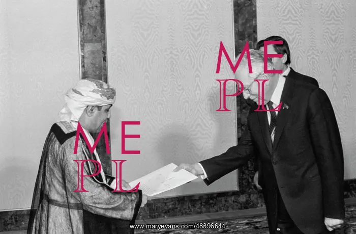  : Presentation of letters of credence