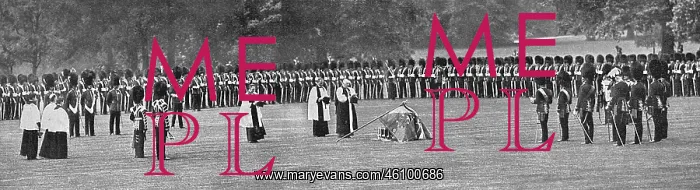 : Presentation of New Colours to Irish Guards : Presentation of New Colours to Irish Guards