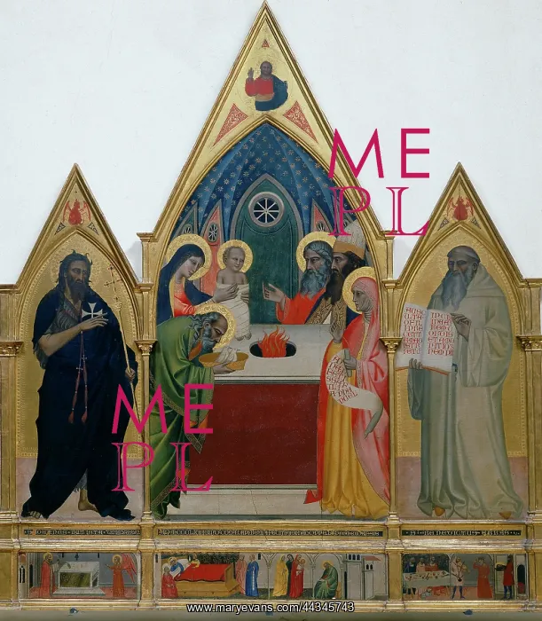 : Presentation in the Temple and : Presentation in the Temple and