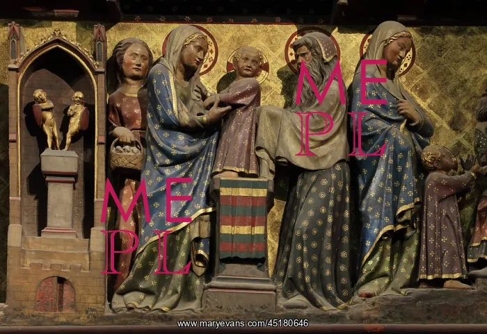 : Presentation in the temple, choir screen, Cathedrale : Presentation in the temple, choir screen, Cathedrale