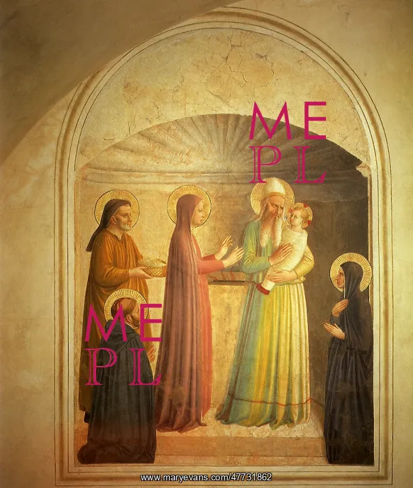 : Presentation in the Temple, by Fra Angelico : Presentation in the Temple, by Fra Angelico