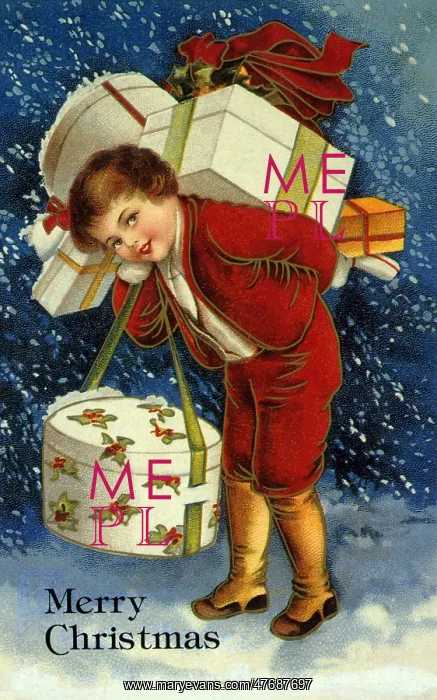 : Presents in Blizzard : Presents in Blizzard