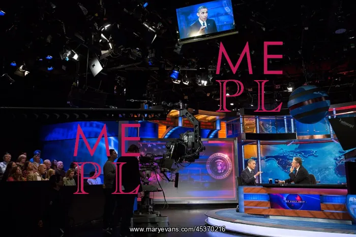 : President Barack Obama interviewed during a taping : President Barack Obama interviewed during a taping