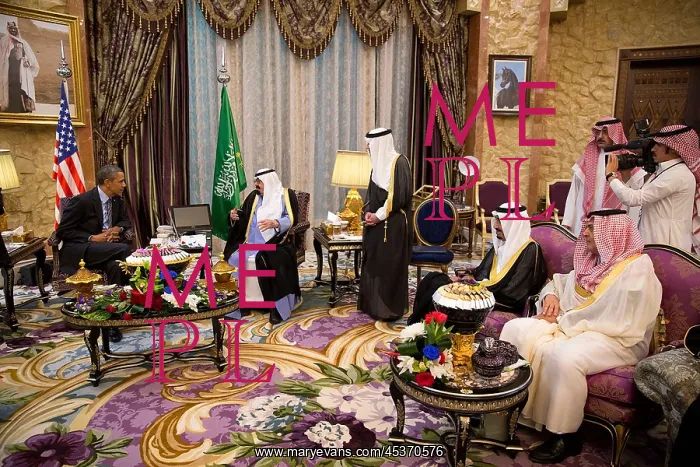 : President Barack Obama meets with King Abdullah : President Barack Obama meets with King Abdullah