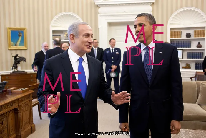 : President Barack Obama and PM Benjamin Netanyahu : President Barack Obama and PM Benjamin Netanyahu