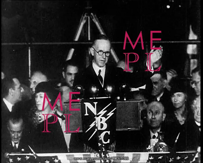 : Former President Calvin Coolidge Addressing : Former President Calvin Coolidge Addressing