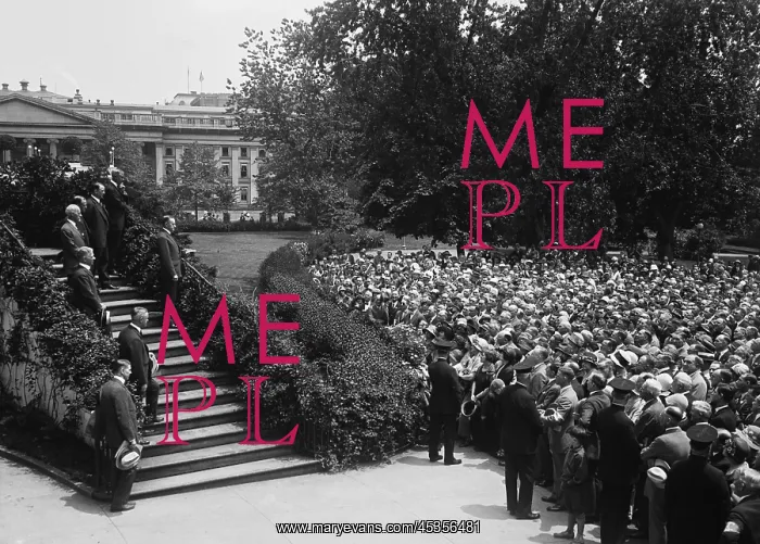 : President Calvin Coolidge addressing delegates to : President Calvin Coolidge addressing delegates to
