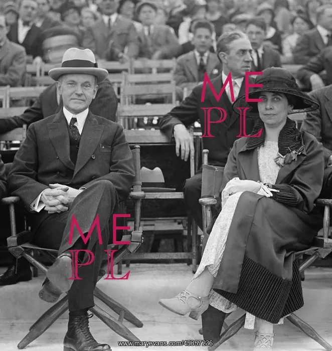 : President Calvin Coolidge and the First Lady Grace : President Calvin Coolidge and the First Lady Grace