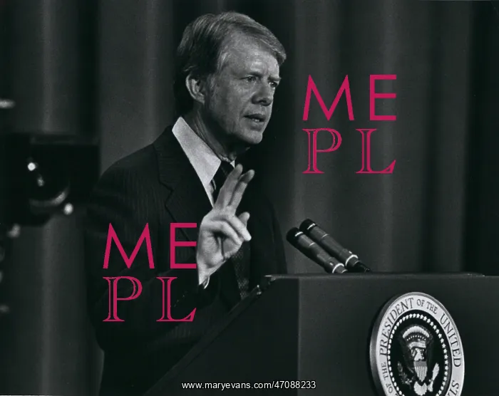 : President Carter speaks on inflation, Washington : President Carter speaks on inflation, Washington